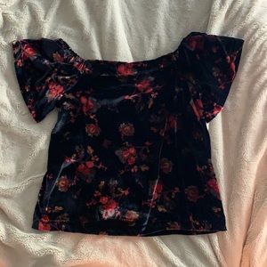 Loft off the shoulder top petite